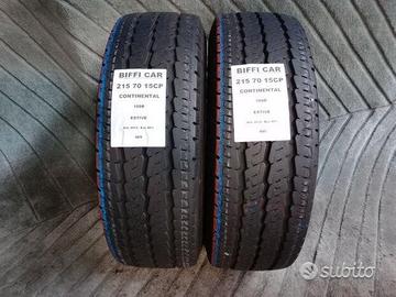 2 gomme 215 70 15cp CONTINENTAL a405