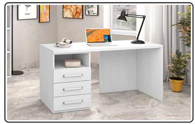 Scrivania moderna bianca