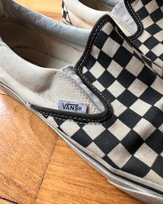Vans slip-on old school  checkerborad scacchi