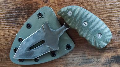 push dagger con falso filo