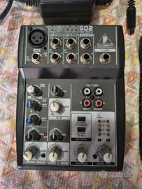 Mixer Behringer Xenyx 502