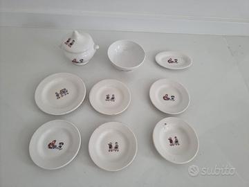 Servizio da tavola giocattolo anni '30