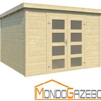 Casetta legno Zamba 7 spess. 28 mm 3x3 gazebo box