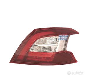 FANALE A LED DESTRO PER PEUGEOT 308 II 13-17 BIANC