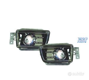 FARI ANABBAGLIANTI BMW E34 88-95 LENTE FONDO NERO