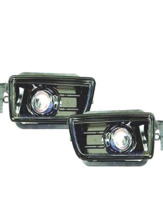 FARI ANABBAGLIANTI BMW E34 88-95 LENTE FONDO NERO