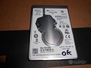 Hard disk 2,5 da 1tb seagate