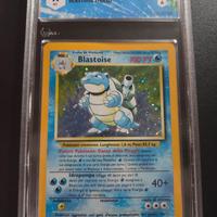 Blastoise 2 set base autentificato graad