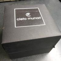 CLETO MUNARI SCATOLA PORTA OROLOGIO recente WBX70