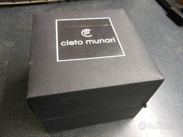 CLETO MUNARI SCATOLA PORTA OROLOGIO recente WBX70