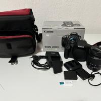 Canon EOS 2000D Reflex – Come nuova