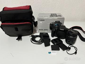 Canon EOS 2000D Reflex – Come nuova
