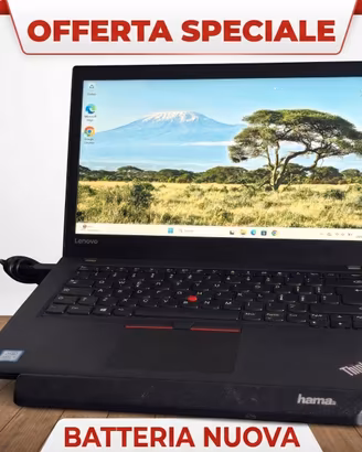 Notebook portatile Lenovo T470 i5 512 GB 8GB RAM