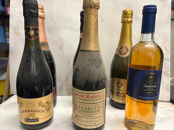 Vecchia bottiglia di vino