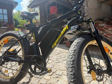 Fat bike modello Speedy 26" pedalata assistita e a