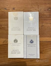 Monete divisionali fondo specchio