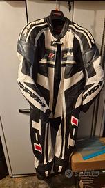 Tuta Moto Intera in Pelle Estiva SPIDI T-1 50