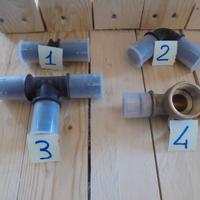 Raccordi Geberit Mepla a pinzare dm.32