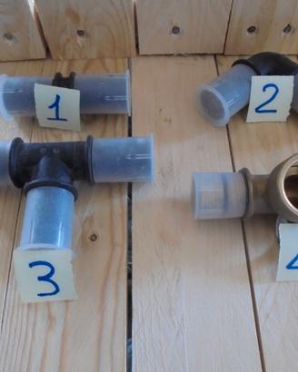 Raccordi Geberit Mepla a pinzare dm.32