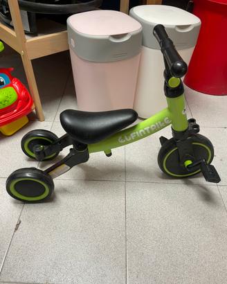 Triciclo trasformabile in bicicletta Elfintpile