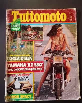 Tuttomoto 82 yamaha xz 550 honda spacy