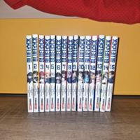 volumi manga blue lock dal 1 al 15 