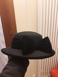 Cappello Donna F.lli Rizzolli Nero con Fiocco