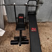 Panca piana + panca per addominali