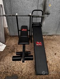 Panca piana + panca per addominali