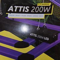 lampada attis LED grow box 240x140x220 