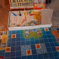 Gioco in scatola caccia al tesoro vintage