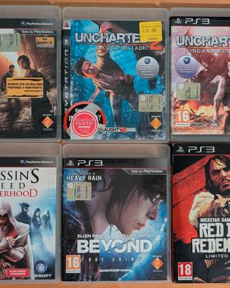 Giochi PS3 spettacolari!!