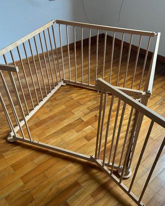 Recinto/box 8 pannelli legno