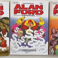 ALAN FORD prima serie n° 671, 672, 673