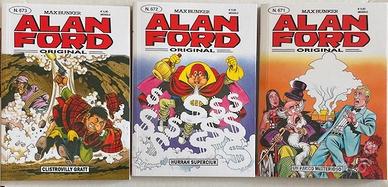 ALAN FORD prima serie n° 671, 672, 673