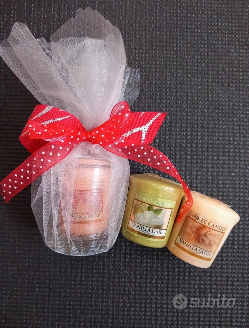 Yankee Candle: set di 3 candele + portacandela - Arredamento e Casalinghi  In vendita a Salerno