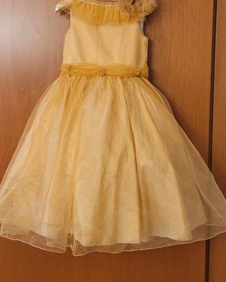 Vestito bambina da cerimonia 6-7 anni