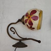 applique  con paralume vintage 