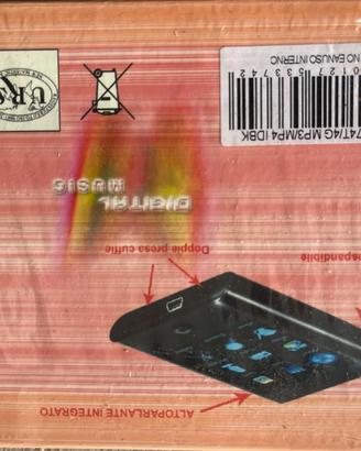 Baladeur MP3 AUDIOLA DS 220 – 2Go Avec Haut-parleur Intégré (neuf En Boîte)