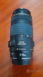 OBIETTIVO ZOOM CANON EF 70-300 1:4-5,6 IS USM