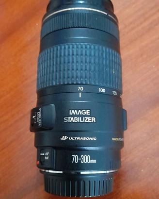 OBIETTIVO ZOOM CANON EF 70-300 1:4-5,6 IS USM