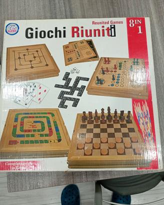 RARO GIOCO 8 IN 1 GLOBO VINTAGE COMPLETO