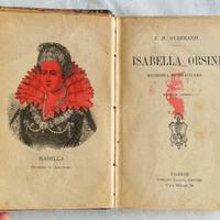Libro antico “Isabella Orsini” anno 1899