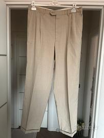 Pantalone Angelico Sartoriale 100% Lana Taglia 48