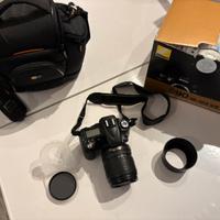 Nikon d90 + obiettivo 18–105 + polarizzatore nikon