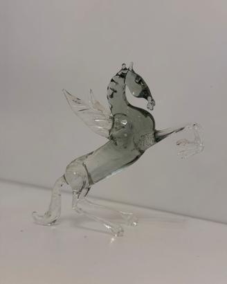 Pegaso in vetro di Murano