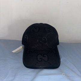 CAPPELLO NERO MONOGRAMMATO NUOVO