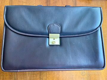 Borsa 24 ore da lavoro in pelle Amiet