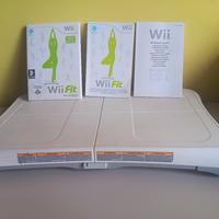 Pedana per wii con gioco wii fit e manuali