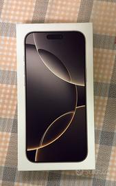 Iphone 16 pro max 256gb nero